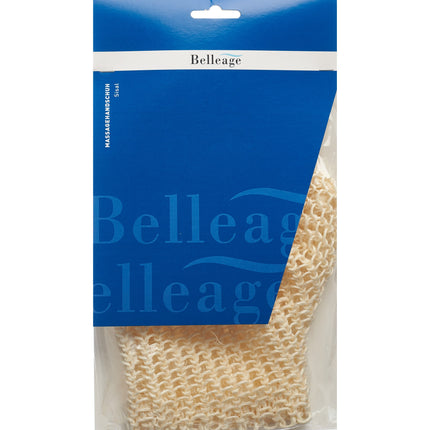 Belleage Massagehandschuh Sisal fein