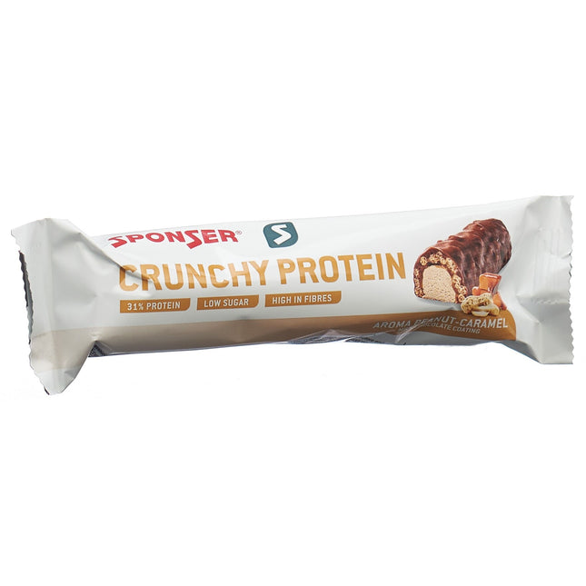 Sponser Crunchy Protein Bar Erdnuss Karamell 50 g