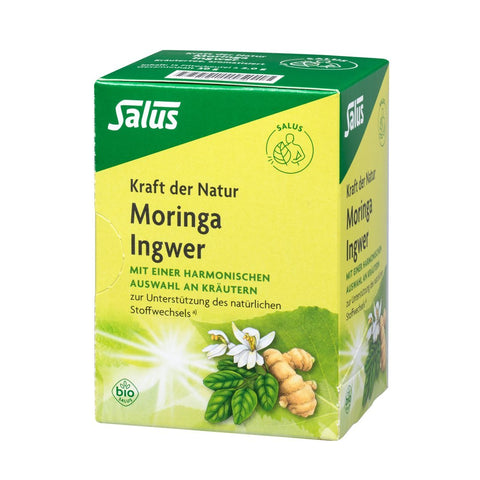 Salus Kraft der Natur Tee Moringa Ingwer Bio Btl 15 Stk