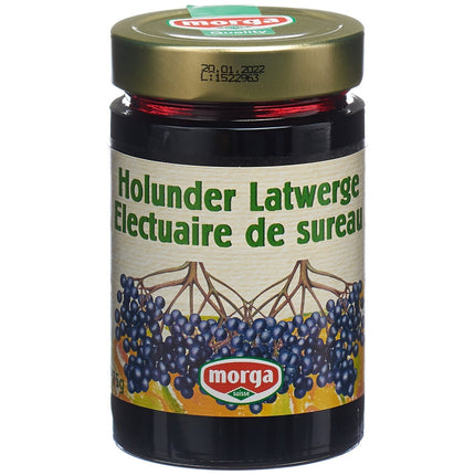 Morga Konfitüre Holunder Latwerge 375 g