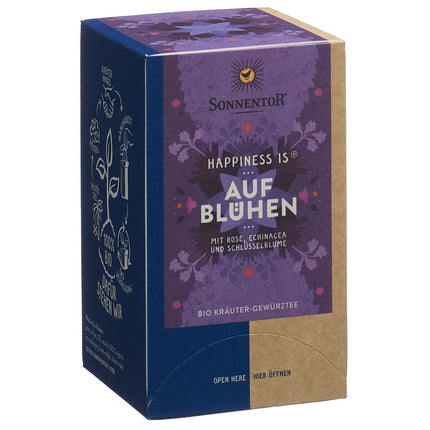 Sonnentor Happiness is Aufblühen Tee BIO Btl 18 Stk