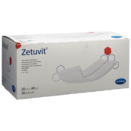 Zetuvit Absorptionsverband 20x40cm 30 Stk