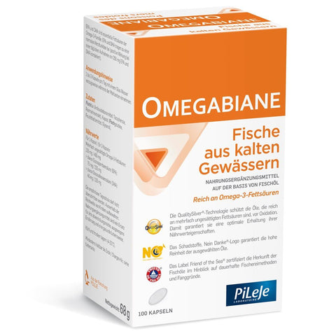 Omegabiane Fische aus kalten Gewässern Kapseln 100 Stk