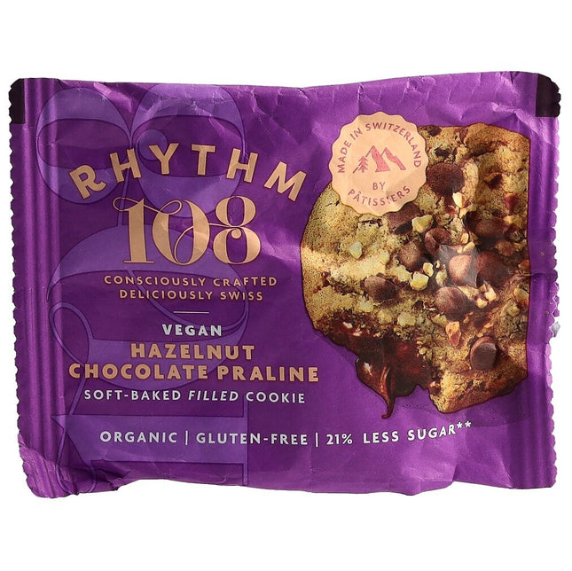 RHYTHM108 Hazelnut Chocolate Praline Soft Baked Filled Cookie 50 g