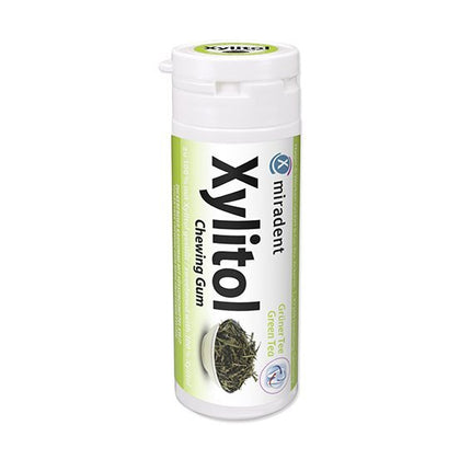 Miradent Xylitol Kaugummi Grüner Tee 30 Stk