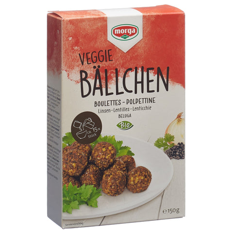 Morga Linsenbällchen glutenfrei Bio 150 g