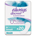 always Discreet Inkontinenz Small 0% Btl 20 Stk