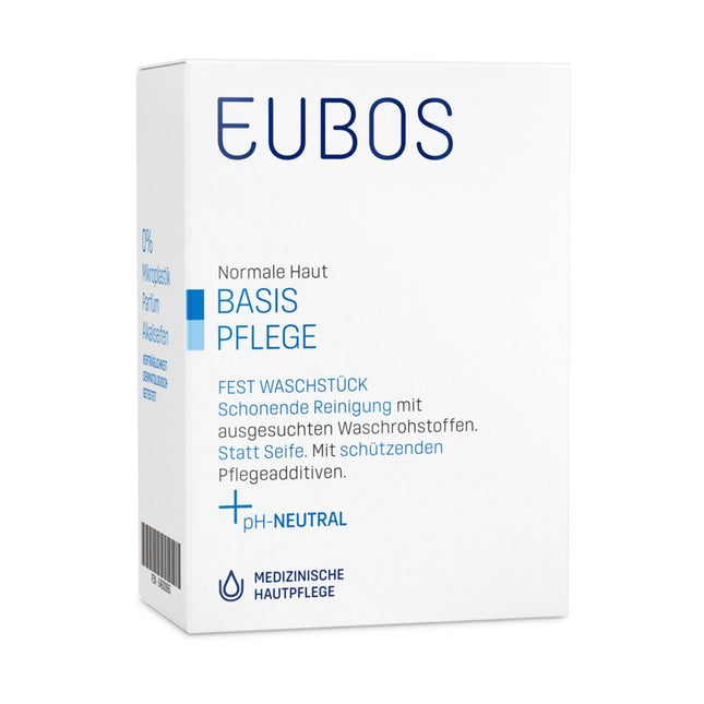 Eubos Seife fest unparfümiert blau 125 g