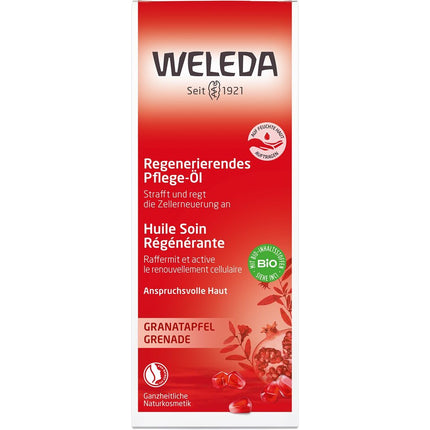 Weleda Pflege-Öl regenerierend Granatapfel Glasfl 100 ml