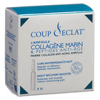 Coup D Eclat Die Ampulle Meereskollagen und Anti-Aging-Peptide 12 x 1 ml