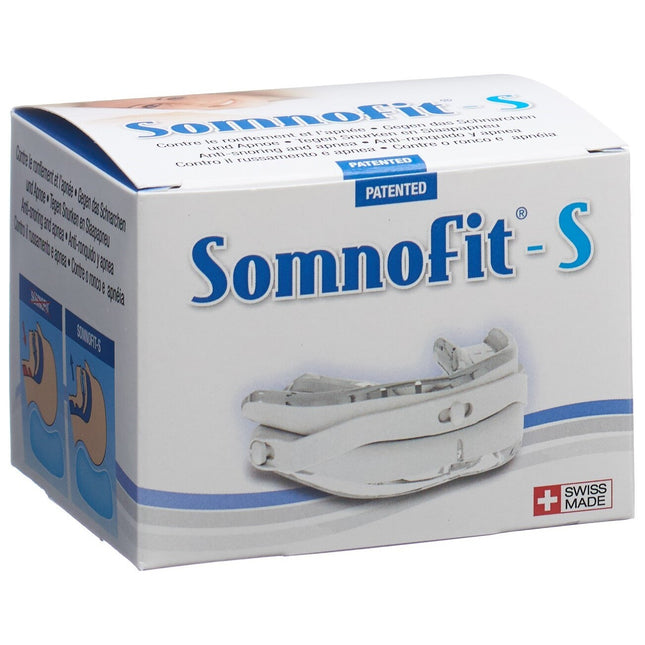 Somnofit-S Kiefer Orthese Schnarchen und Apnoe