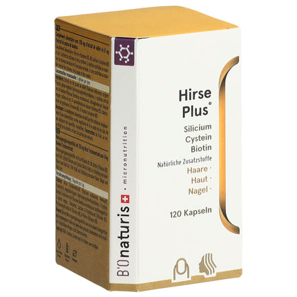 BIOnaturis Hirse Pus Kaps 120 Stk