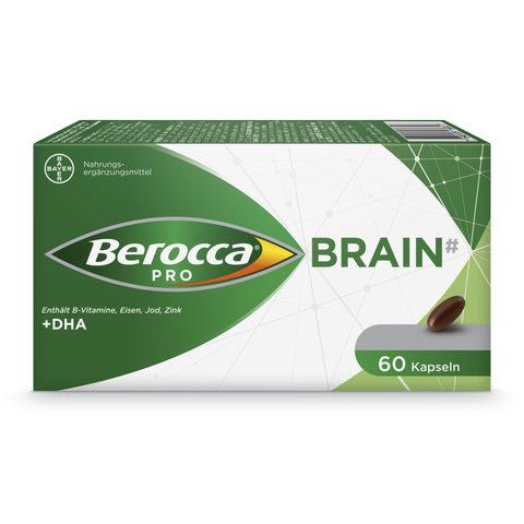 Berocca PRO Brain – 60 Kapseln