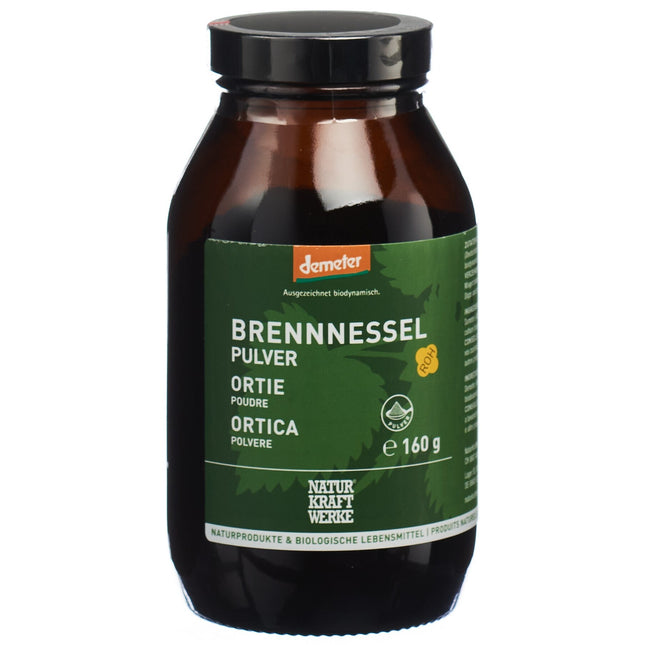 NaturKraftWerke Brennnesselpulver Demeter 160 g