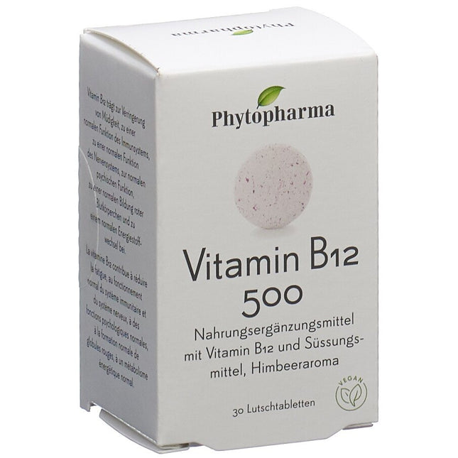 Phytopharma Vitamin B12 Lutschtabl 500 mcg Ds 30 Stk