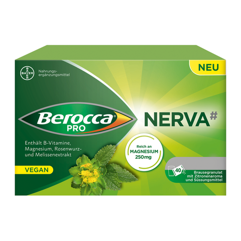 Berocca Pro NERVA Brausegran Btl 40 Stk