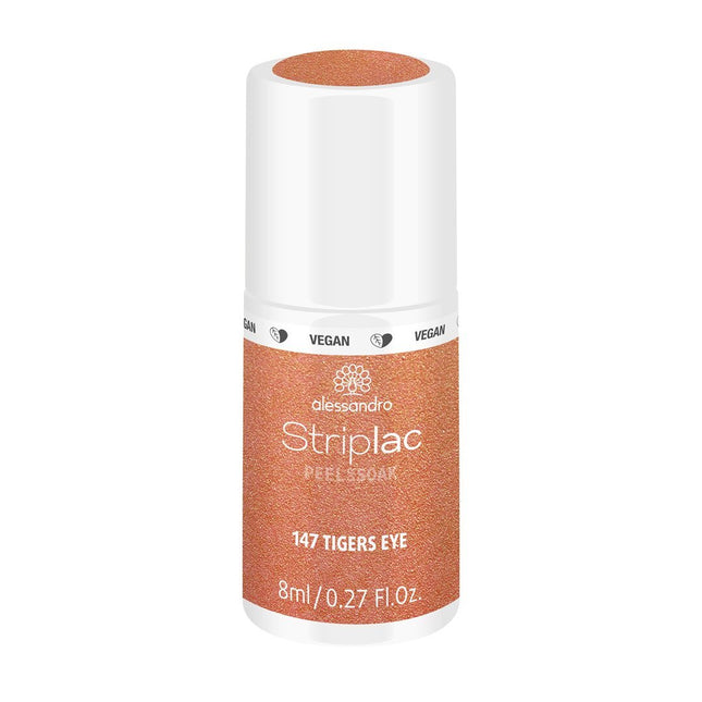 Alessandro International Striplac 2 0 Peel or Soak Tiger's Eye