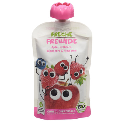 Freche Freunde Quetschmus Apfel Erdbeere Blaubeere & Himbeere Btl 100 g