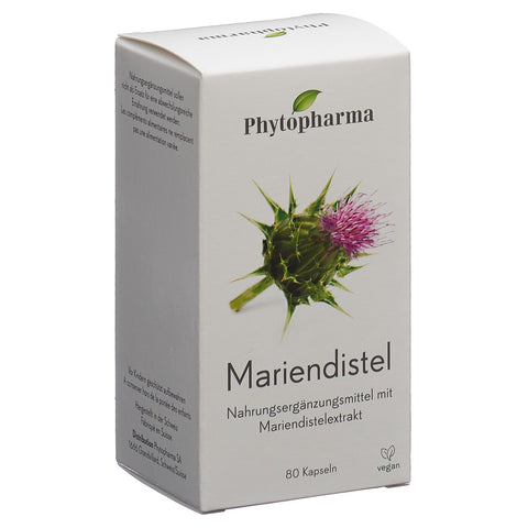 Phytopharma Mariendistel Kaps 80 Stk