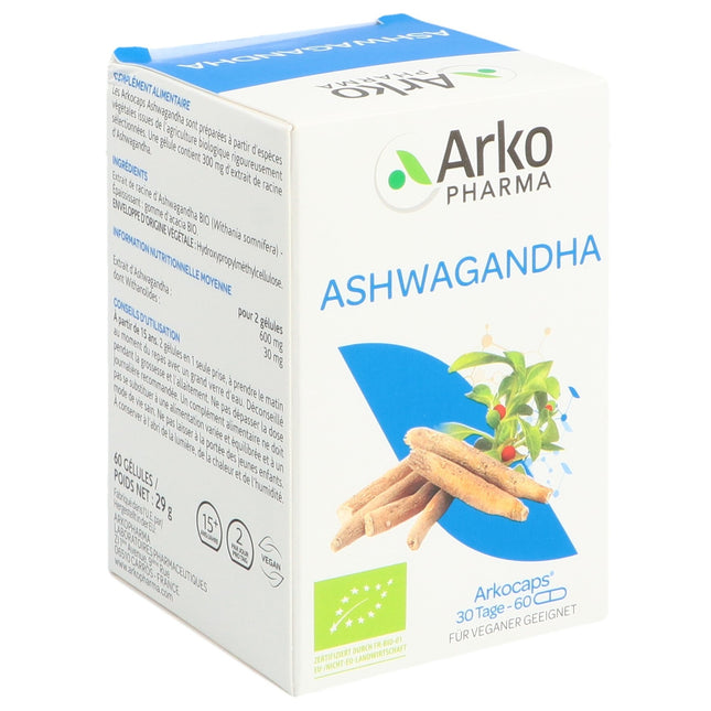 Arkocaps Ashwagandha Kaps Bio Ds 60 Stk