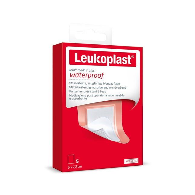 Leukoplast Leukomed T+ 7.2x5cm steril 5 Stk