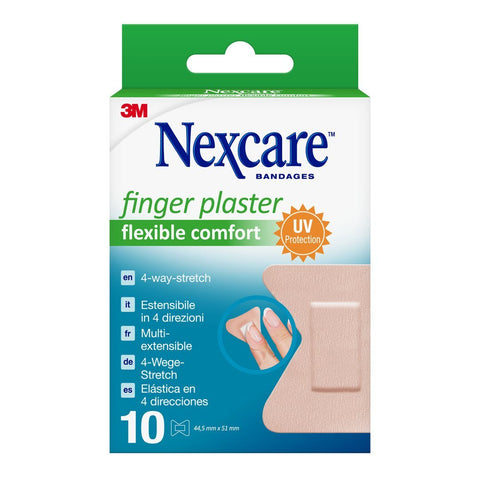 3M Nexcare Fingerpflaster Flexible Comfort 4.45x5.1cm 10 Stk