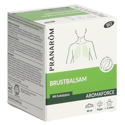 PRANAROM Aromaforce Brustbalsam Bio Topf 80 ml