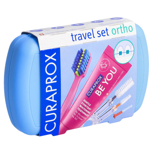 Curaprox Travel Set Ortho blau