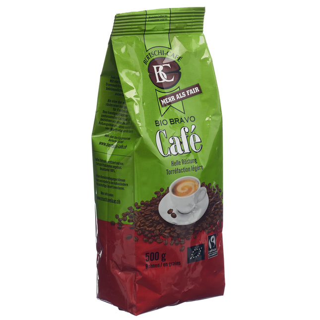 BC Cafe Bio Bravo Kaffeebohnen ganz 500 g