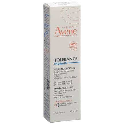 Avene Tolérance Hydra-10 Feuchtigkeitsfluid Tb 40 ml
