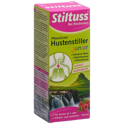 Stiltuss Pflanzlicher Hustenstiller Sirup Junior Fl 100 ml