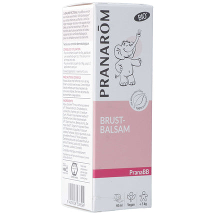 PRANAROM PranaBB Brust Balsam Bio Eco Tb 40 ml