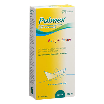 Pulmex Baby & Junior Badeöl Erkältungszeit Fl 200 ml