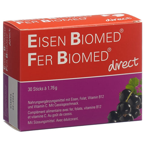Eisen Biomed direct Gran Sticks 30 Stk
