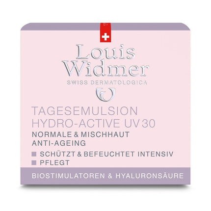 Louis Widmer Emulsion Hydro Active UV30 parfumiert 50 ml