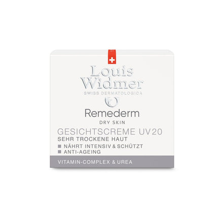Louis Widmer Remederm Gesichtscreme UV20 parfumiert 50 ml