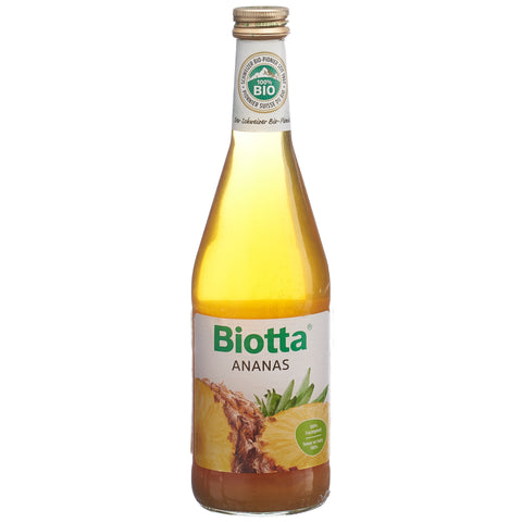BIOTTA Ananas Bio, Karton mit 6 Flaschen à 5 dl