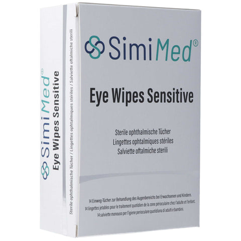 SimiMed Eye Wipes Sensitive Btl 14 Stk