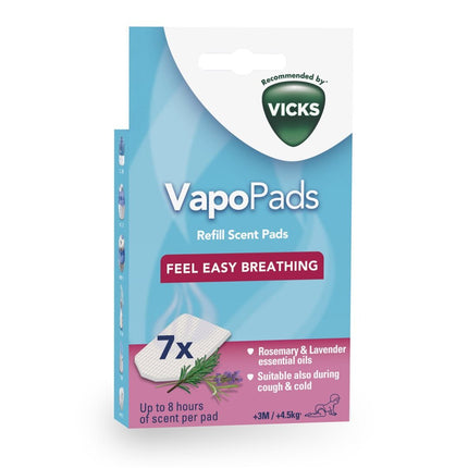 Vicks VapoPads VBR7EV1 Nachfüllpackung Rosmarin Lavendel Duft 7 Stk