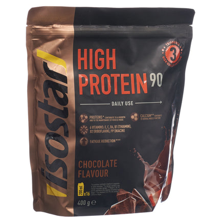 Isostar High Protein 90 Plv Schokolade Btl 400 g