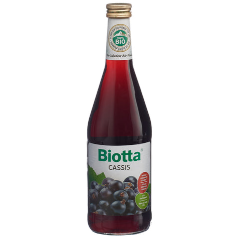 BIOTTA Cassis Bio, Karton mit 6 Flaschen à 5 dl