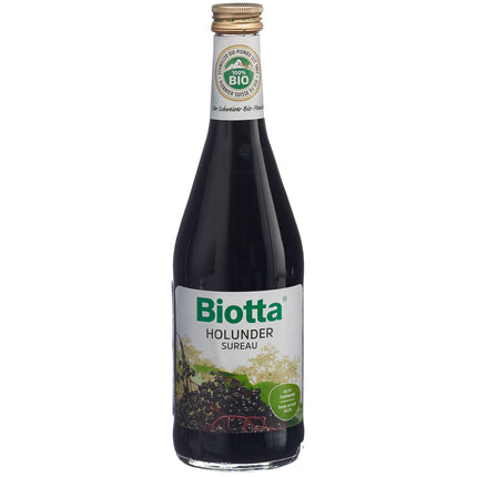 BIOTTA Holunder Bio, Karton mit 6 Flaschen à 5 dl