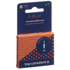 Top Caredent A3 IDBH-O Interdentalbürste orange >0.9mm 5 Stk