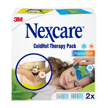 3M Nexcare ColdHot Therapy Pack 12x11cm Happy Kids 2 Stk