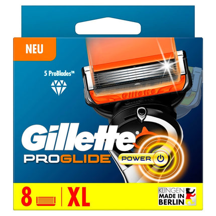 Gillette ProGlide Power Systemklingen 8 Stk