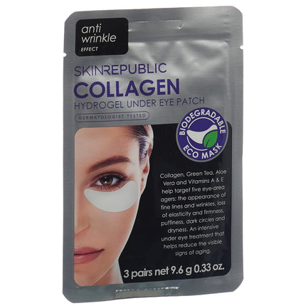 skin republic Collagen Under Eye Patch 3 Paar