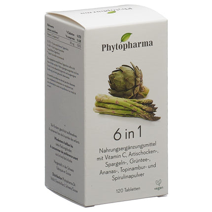 Phytopharma 6in1 Tabl 120 Stk