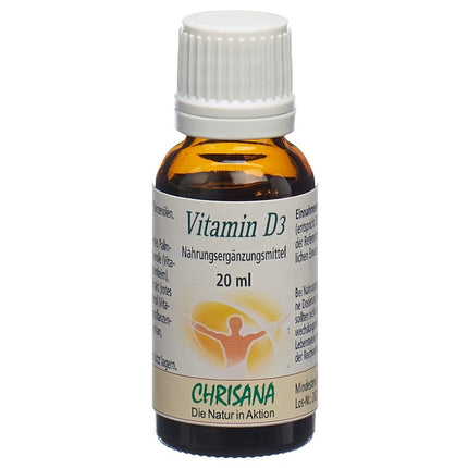 Chrisana Vitamin D3 Tropfen Tropffl 20 ml