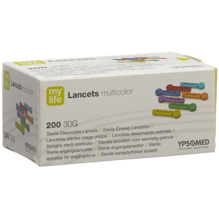 mylife Lancets Einweglanzetten multicolor 200 Stk