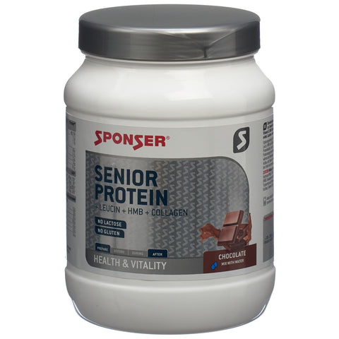 Sponser Senior Protein Plv Chocolate Ds 455 g